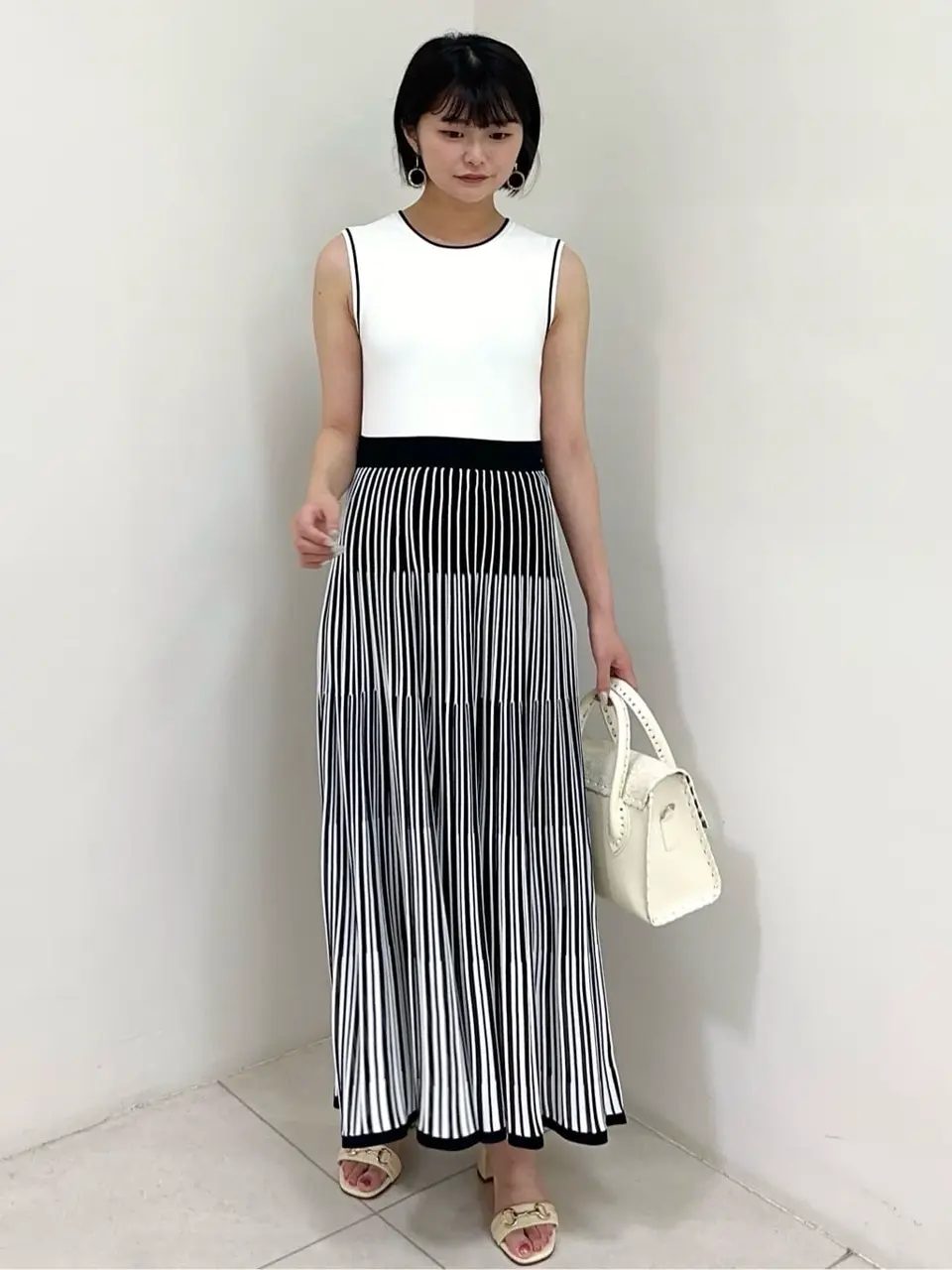 GRACE CONTINENTAL MORITA AI コーディネート画像