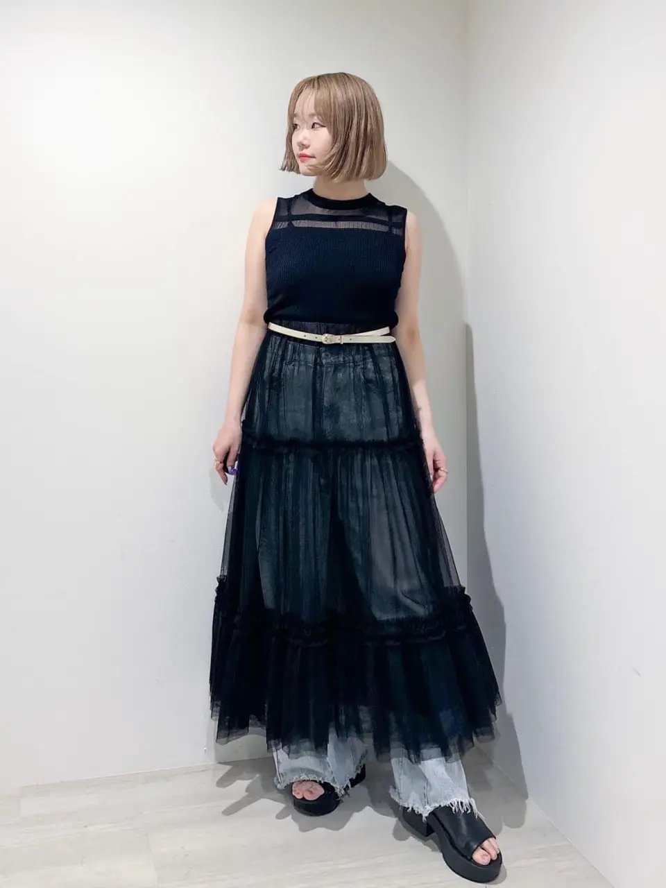 GRACE CONTINENTAL SAYUMI Nagashima コーディネート画像