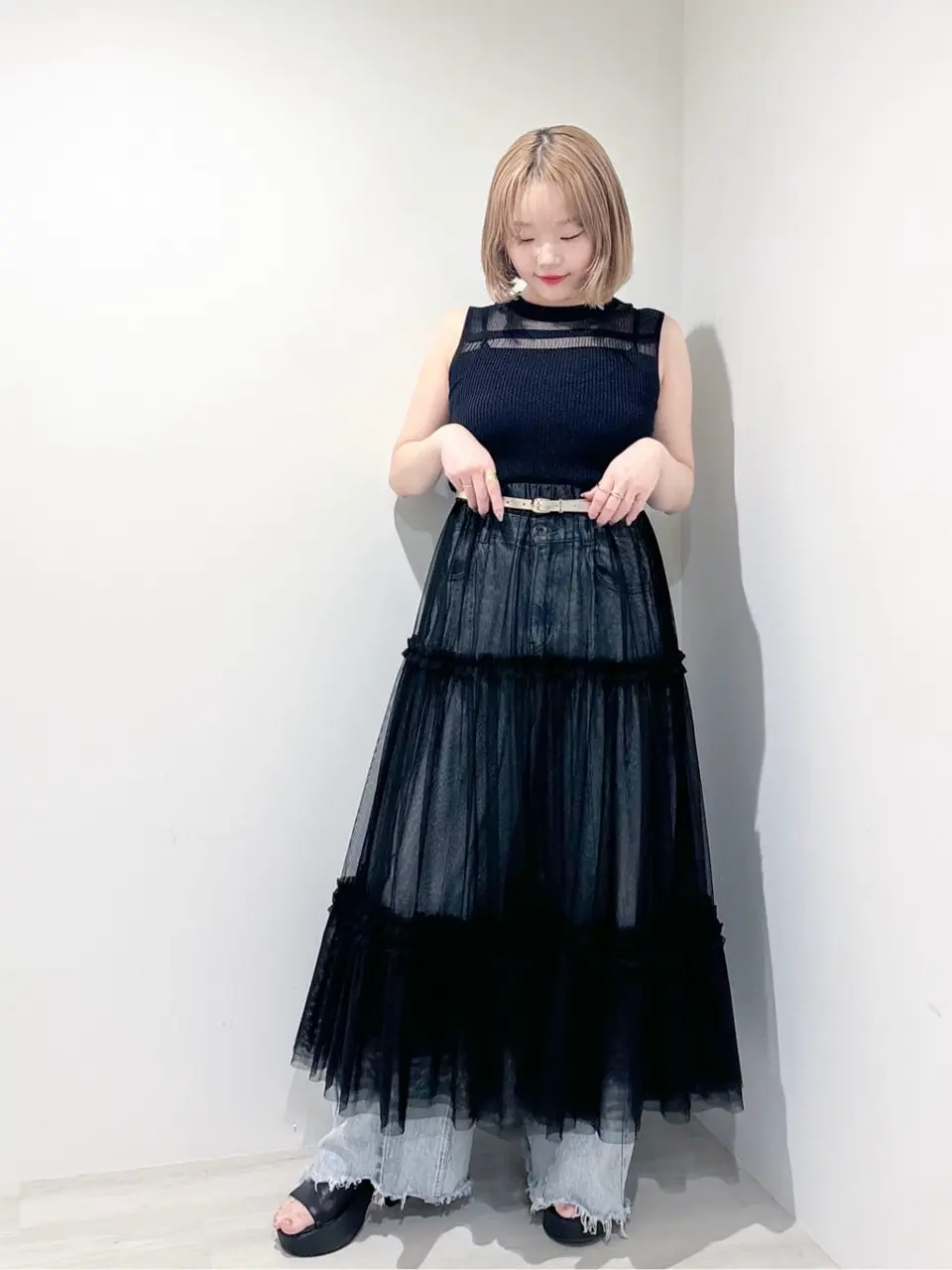 GRACE CONTINENTAL SAYUMI Nagashima コーディネート画像