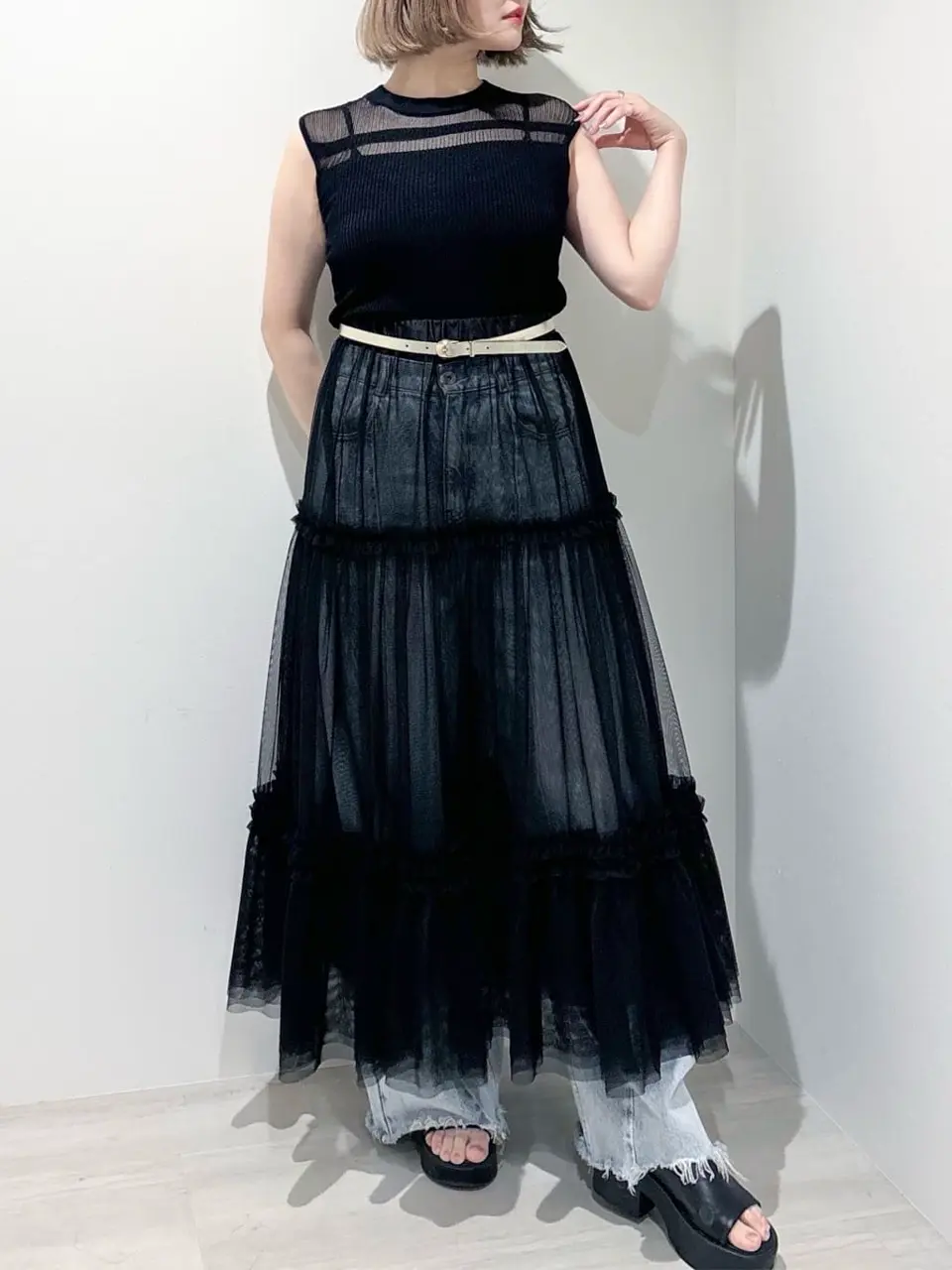 GRACE CONTINENTAL SAYUMI Nagashima コーディネート画像