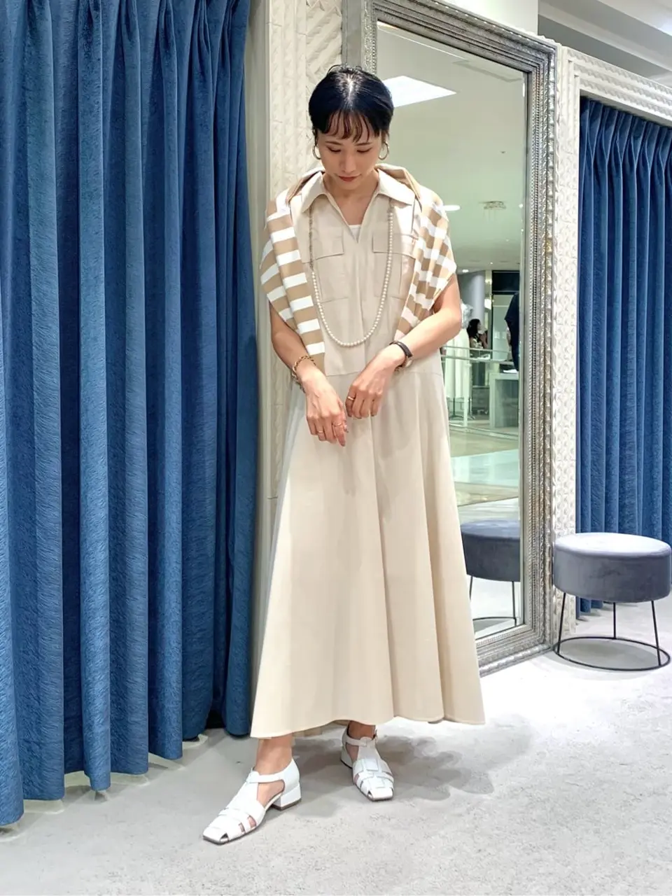 GRACE CONTINENTAL haruka iwasaki コーディネート画像