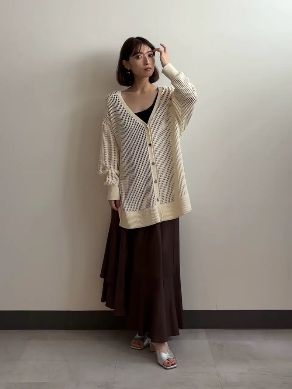 GRACE CONTINENTAL 青木育日 コーディネート画像