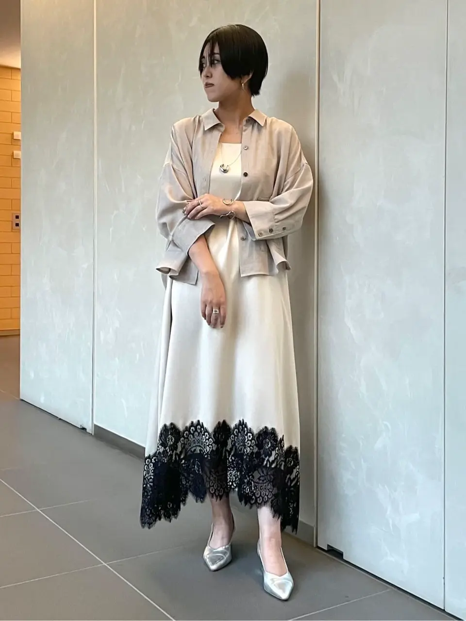 GRACE CONTINENTAL yoshi コーディネート画像