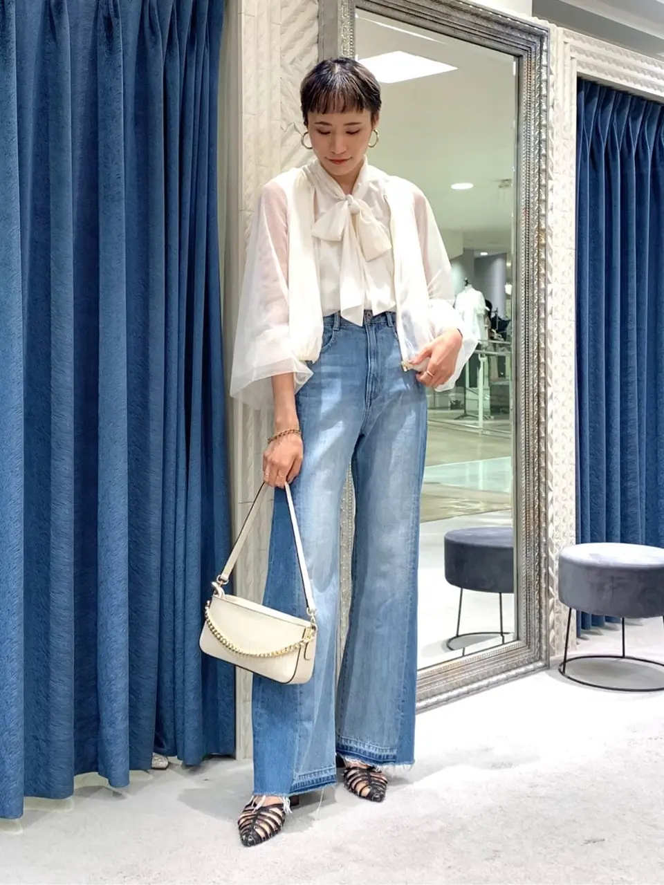 GRACE CONTINENTAL haruka iwasaki コーディネート画像