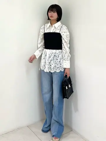 GRACE CONTINENTAL MORITA AI コーディネート画像