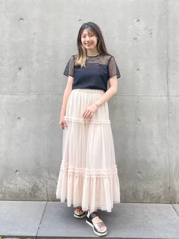 GRACE CONTINENTAL minami コーディネート画像