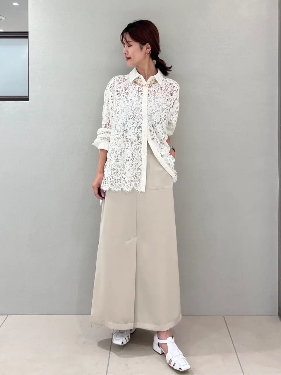 GRACE CONTINENTAL A.Kameyama コーディネート画像