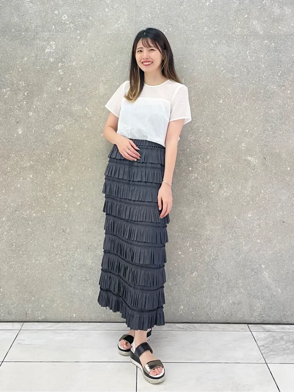 GRACE CONTINENTAL minami コーディネート画像