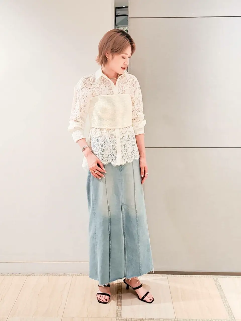 GRACE CONTINENTAL 今野　志保 コーディネート画像