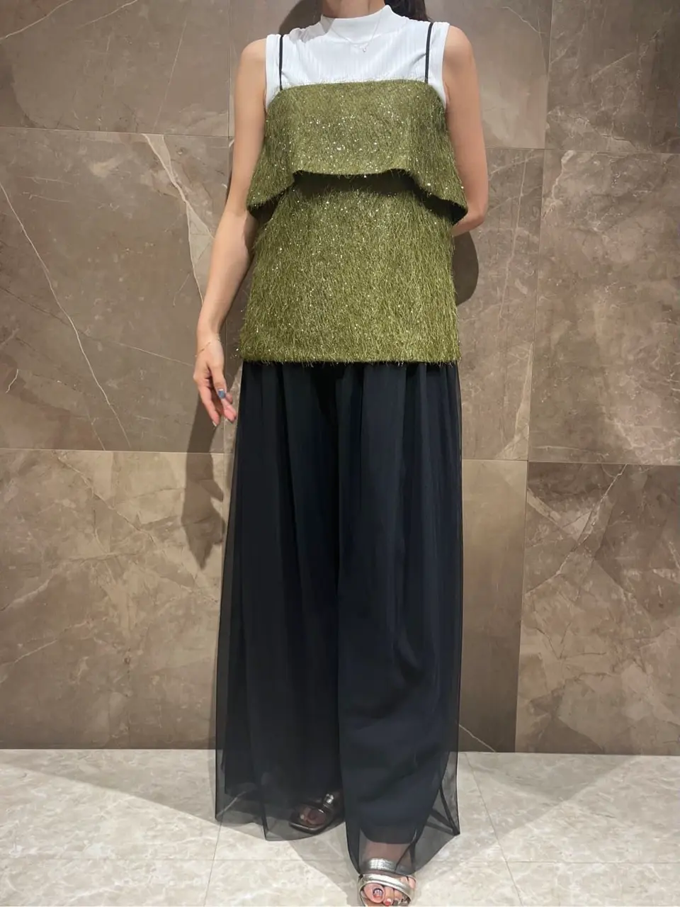 GRACE CONTINENTAL 穐山　香織 コーディネート画像