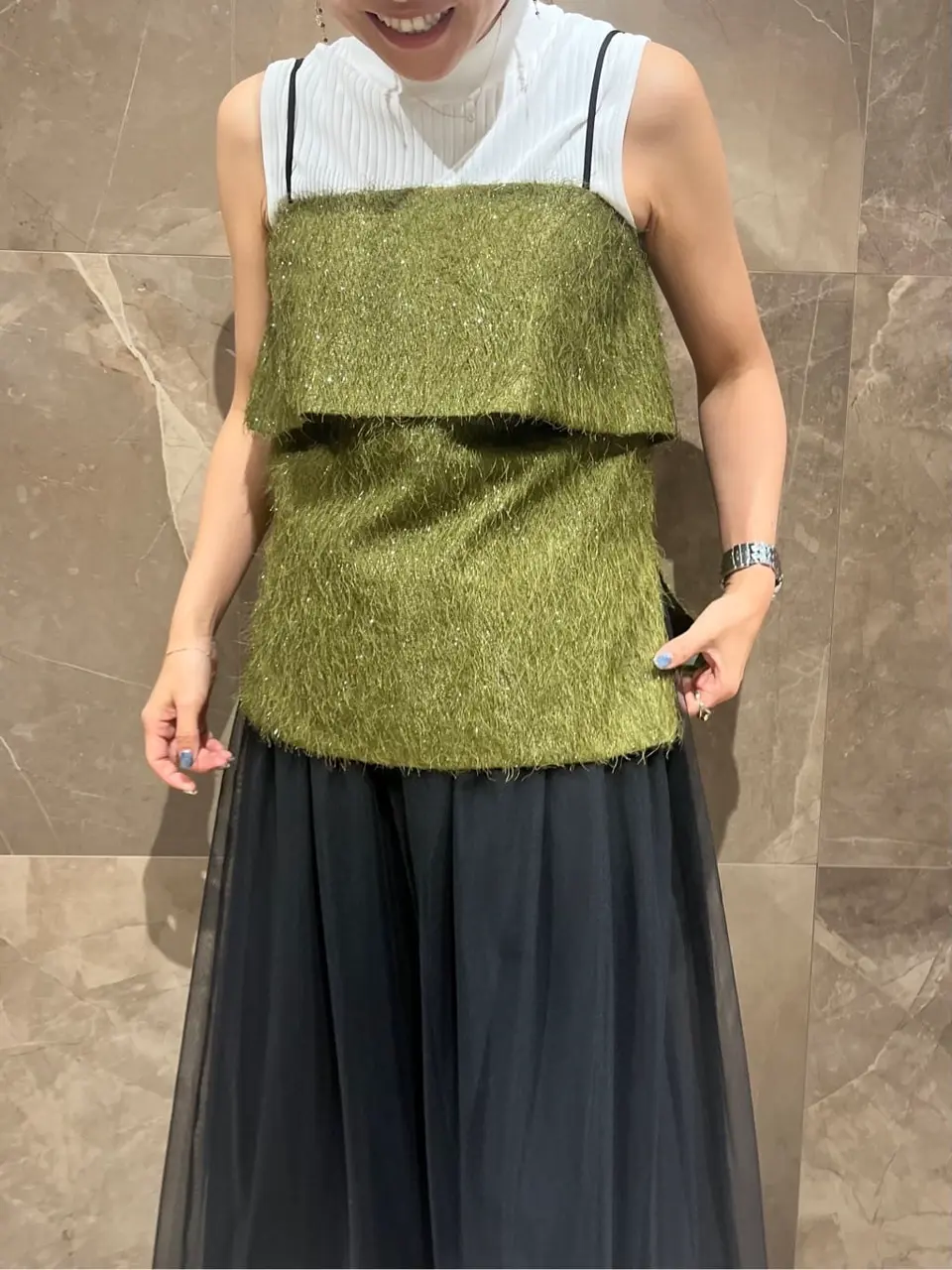 GRACE CONTINENTAL 穐山　香織 コーディネート画像