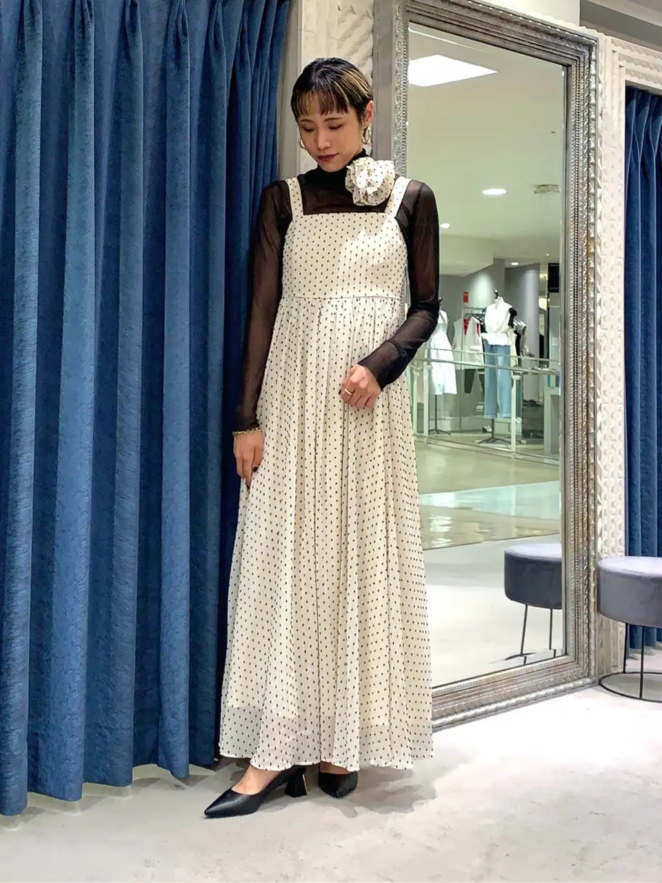 GRACE CONTINENTAL haruka iwasaki コーディネート画像