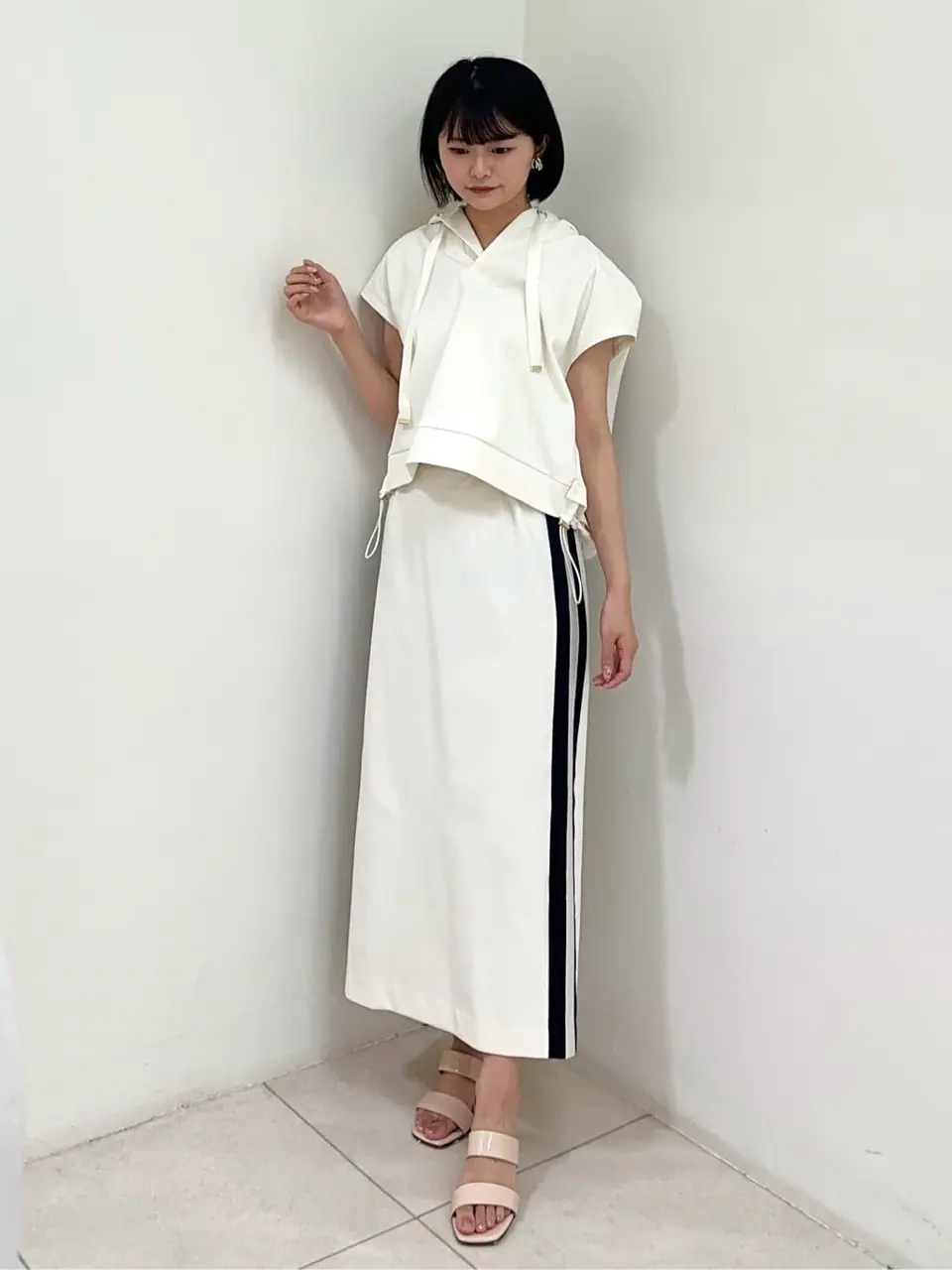 GRACE CONTINENTAL MORITA AI コーディネート画像