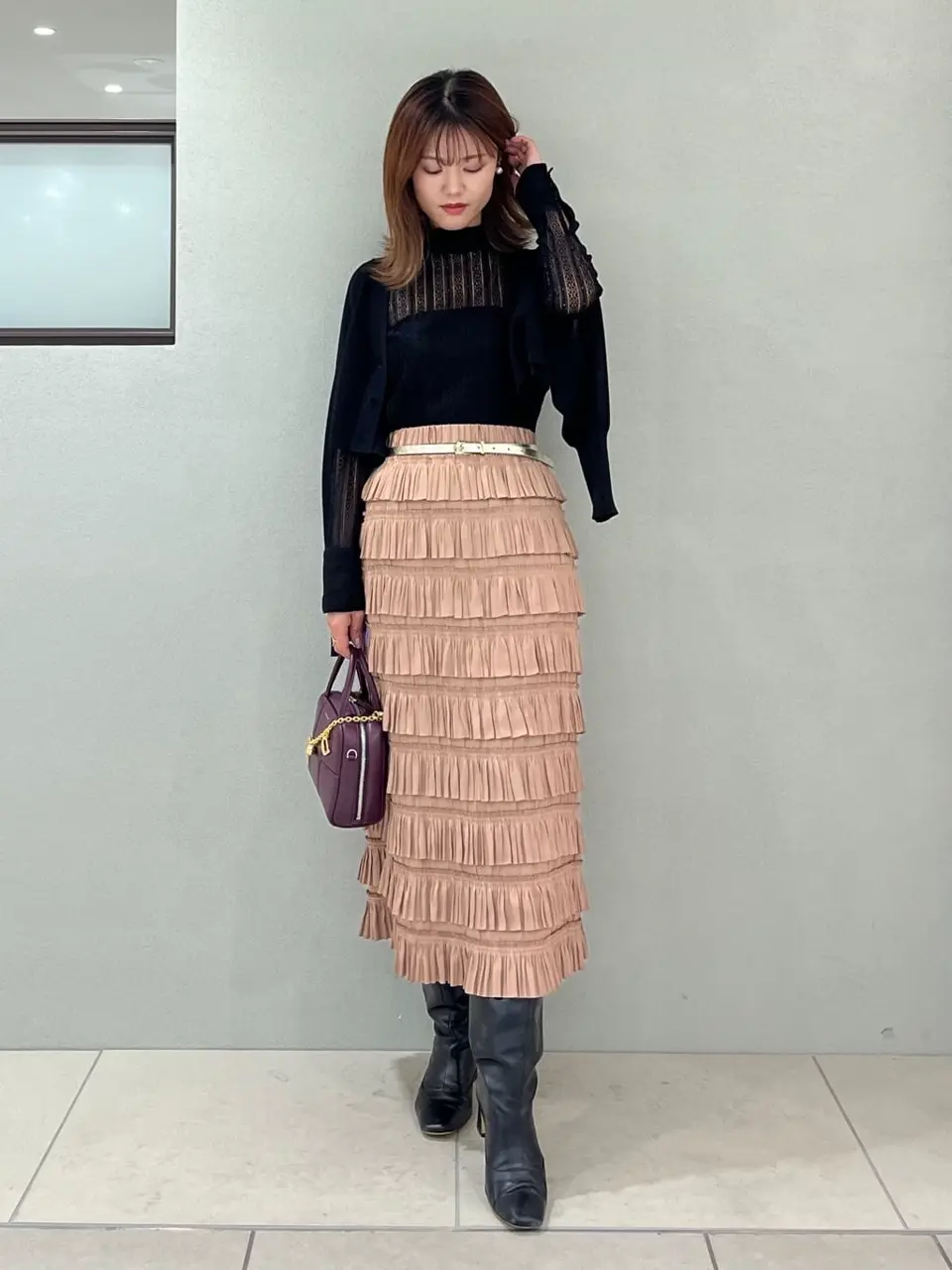 GRACE CONTINENTAL A.Kameyama コーディネート画像