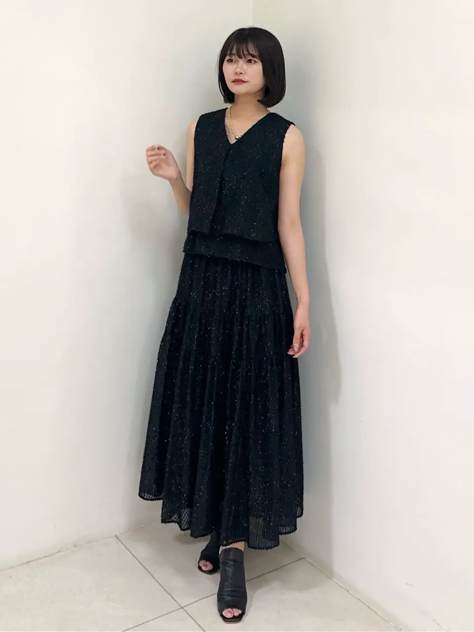 GRACE CONTINENTAL MORITA AI コーディネート画像