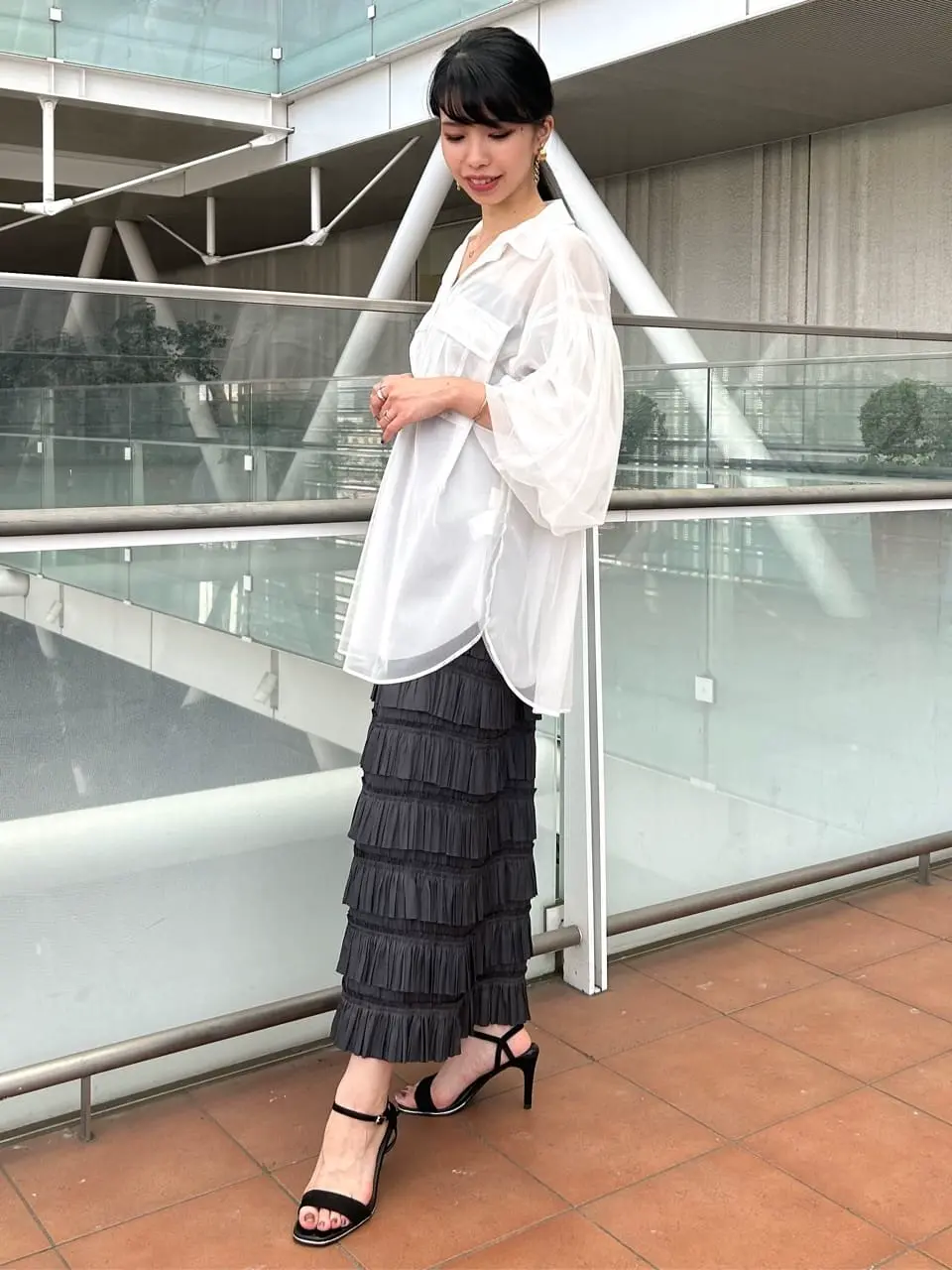 GRACE CONTINENTAL FUKUSHIMA YURIE コーディネート画像