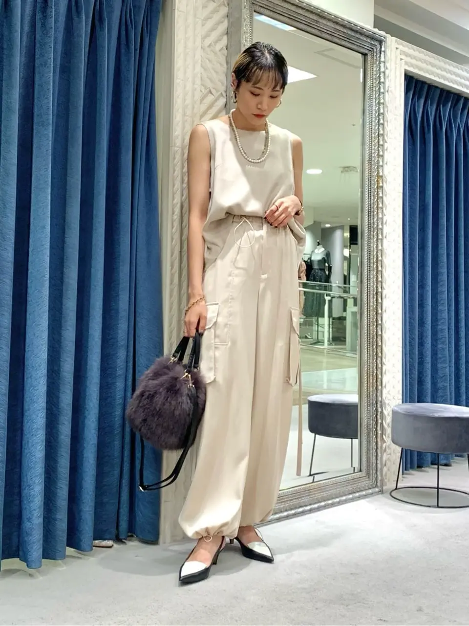 GRACE CONTINENTAL haruka iwasaki コーディネート画像