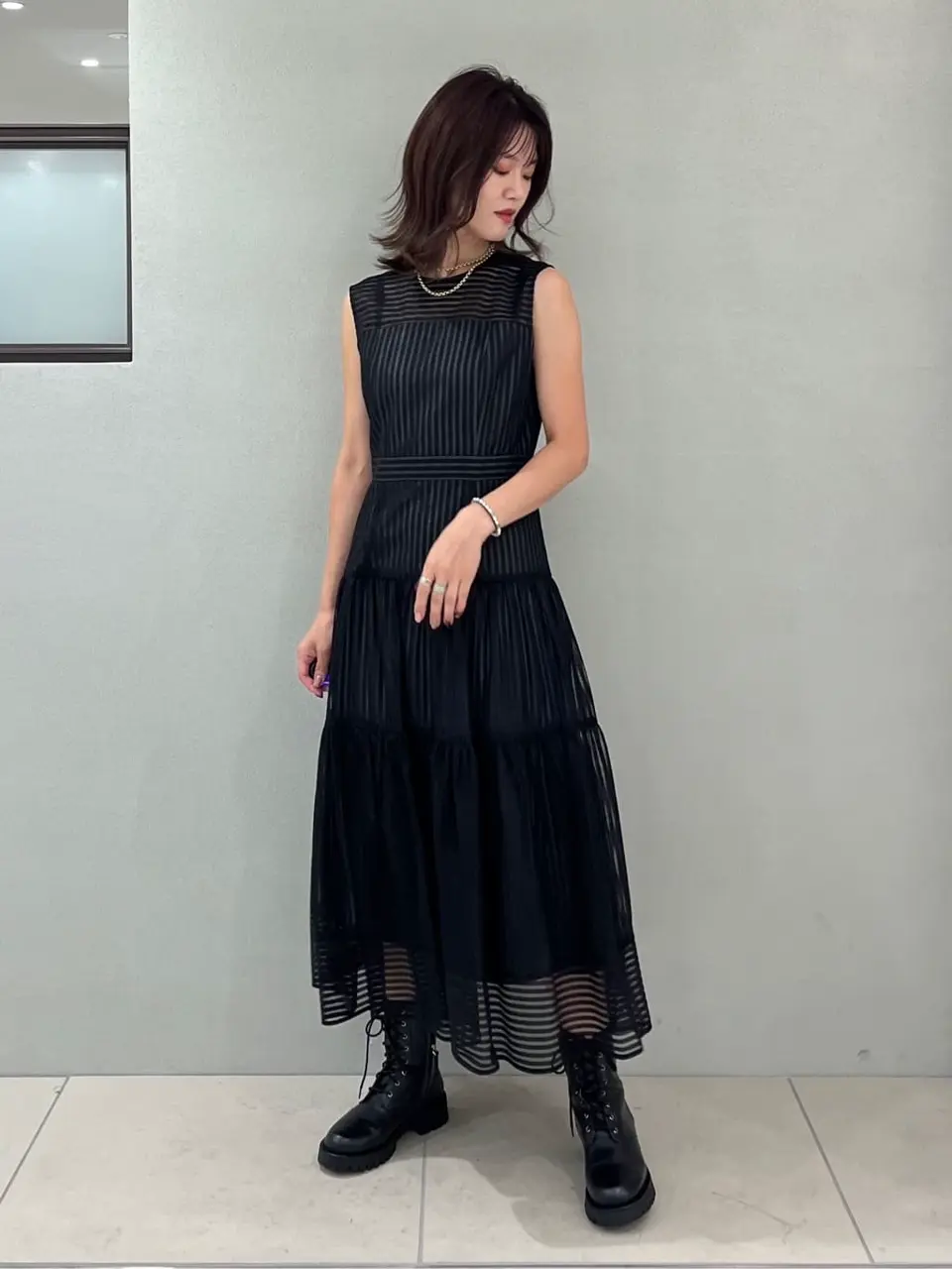 GRACE CONTINENTAL A.Kameyama コーディネート画像