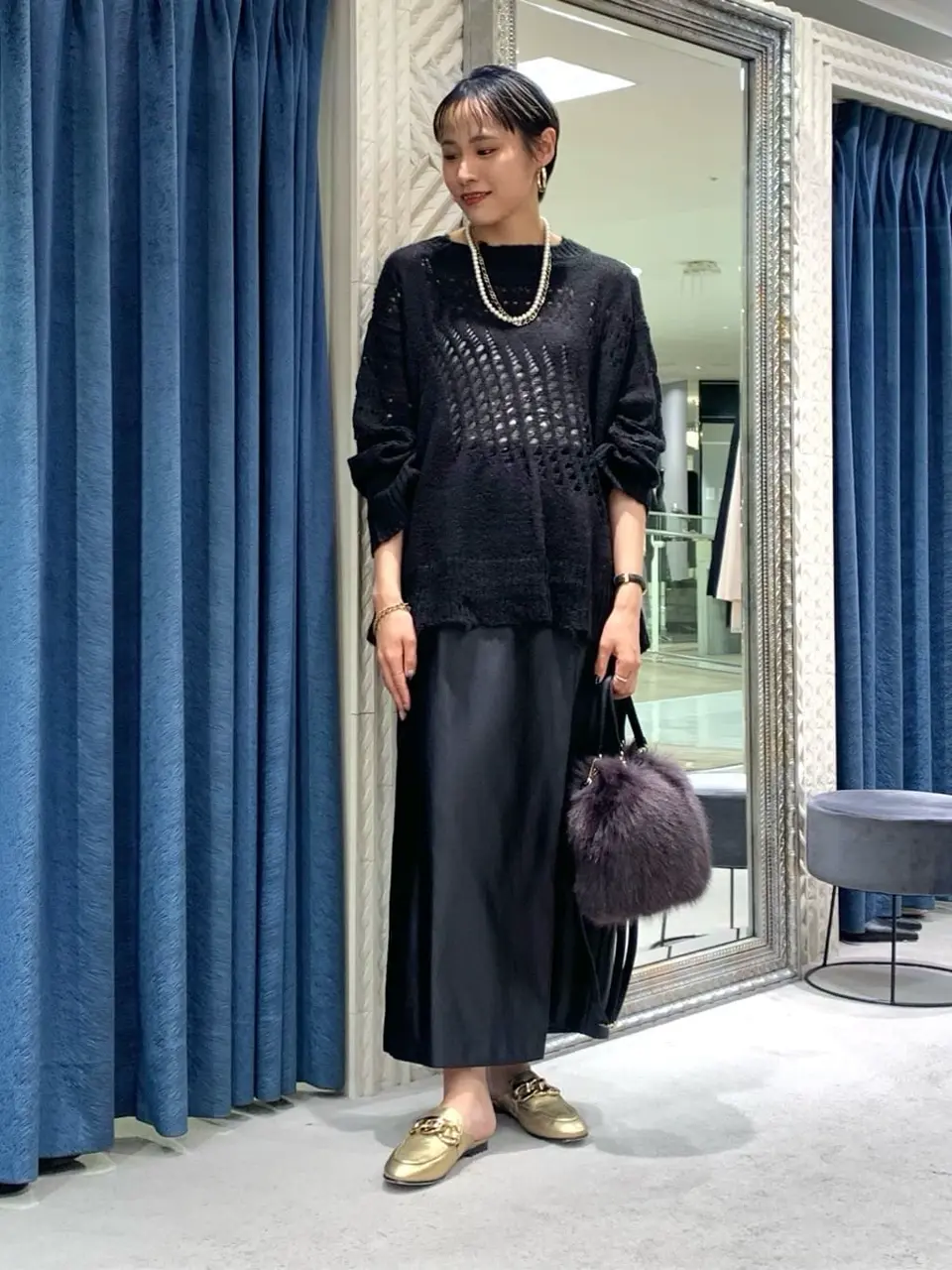 GRACE CONTINENTAL haruka iwasaki コーディネート画像