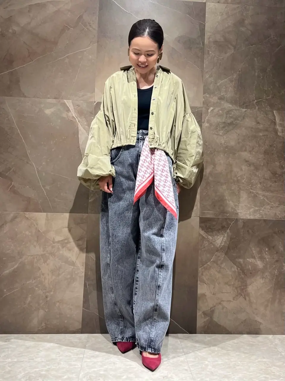 GRACE CONTINENTAL 穐山　香織 コーディネート画像