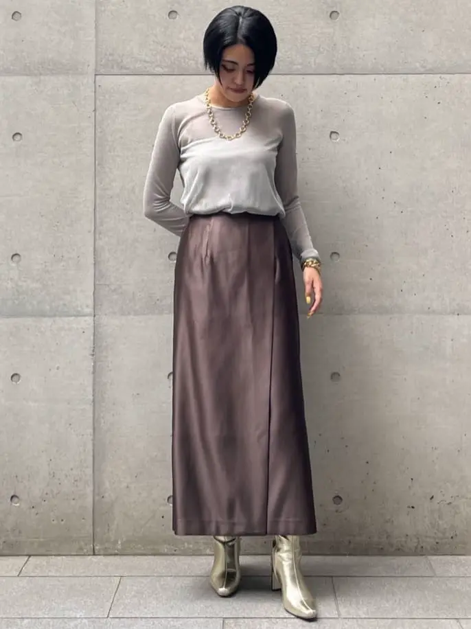 GRACE CONTINENTAL yoshi コーディネート画像