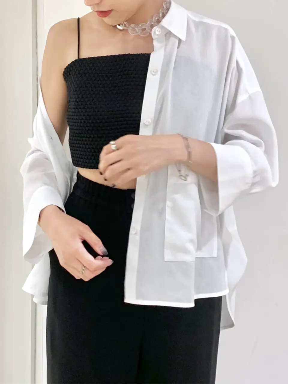 GRACE CONTINENTAL haruka iwasaki コーディネート画像