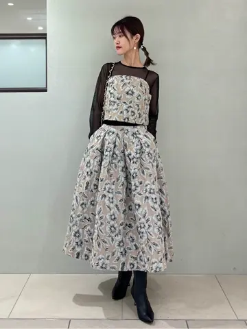 GRACE CONTINENTAL A.Kameyama コーディネート画像