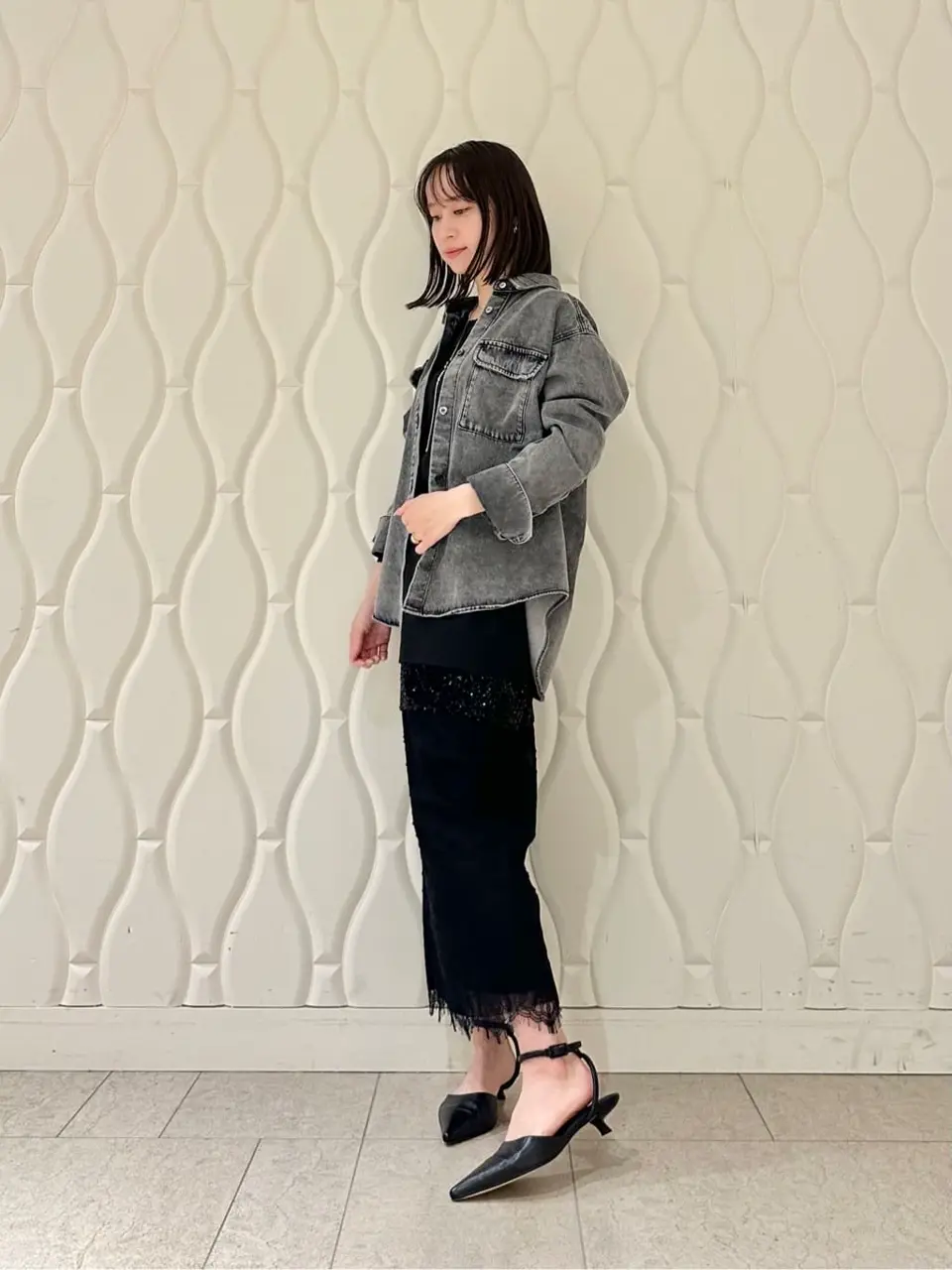 GRACE CONTINENTAL okunaka_desu コーディネート画像