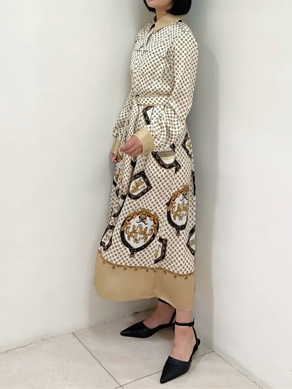 GRACE CONTINENTAL MORITA AI コーディネート画像