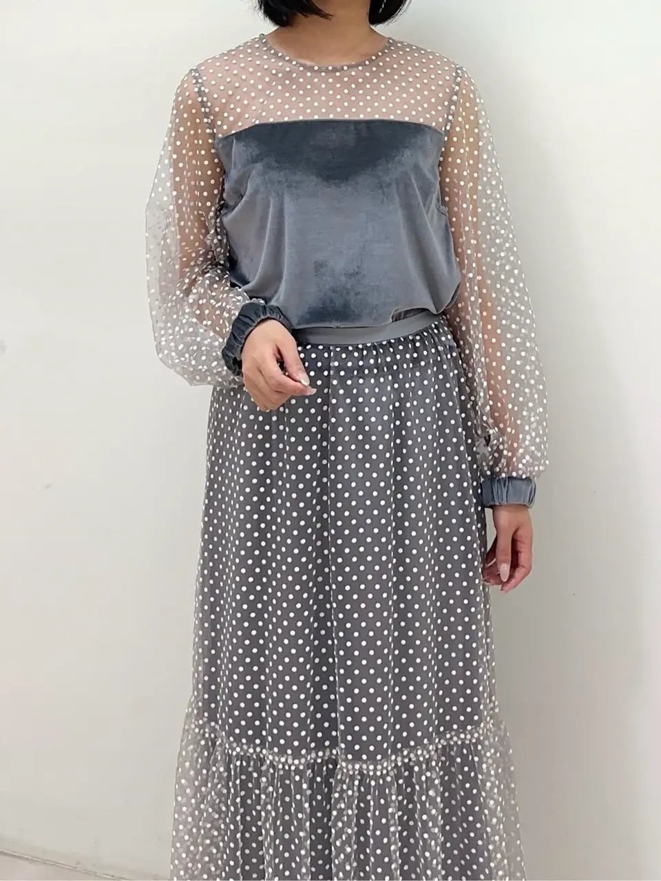 GRACE CONTINENTAL MORITA AI コーディネート画像