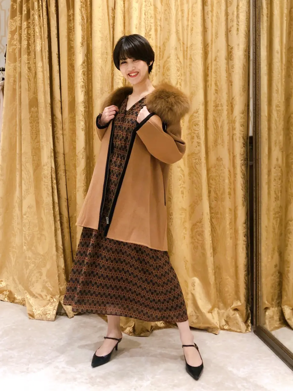 GRACE CONTINENTAL A.FUKUDA コーディネート画像