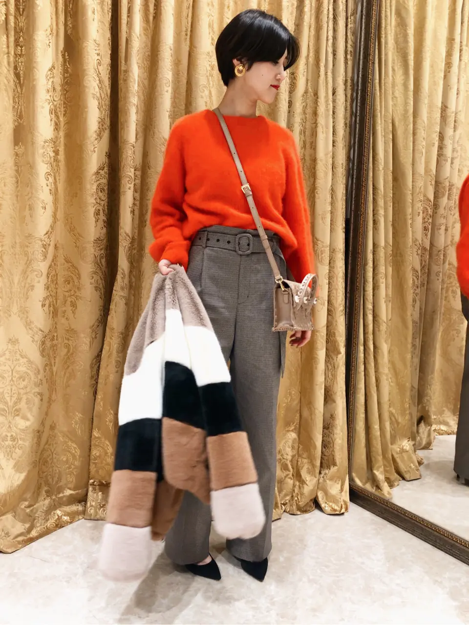 GRACE CONTINENTAL A.FUKUDA コーディネート画像