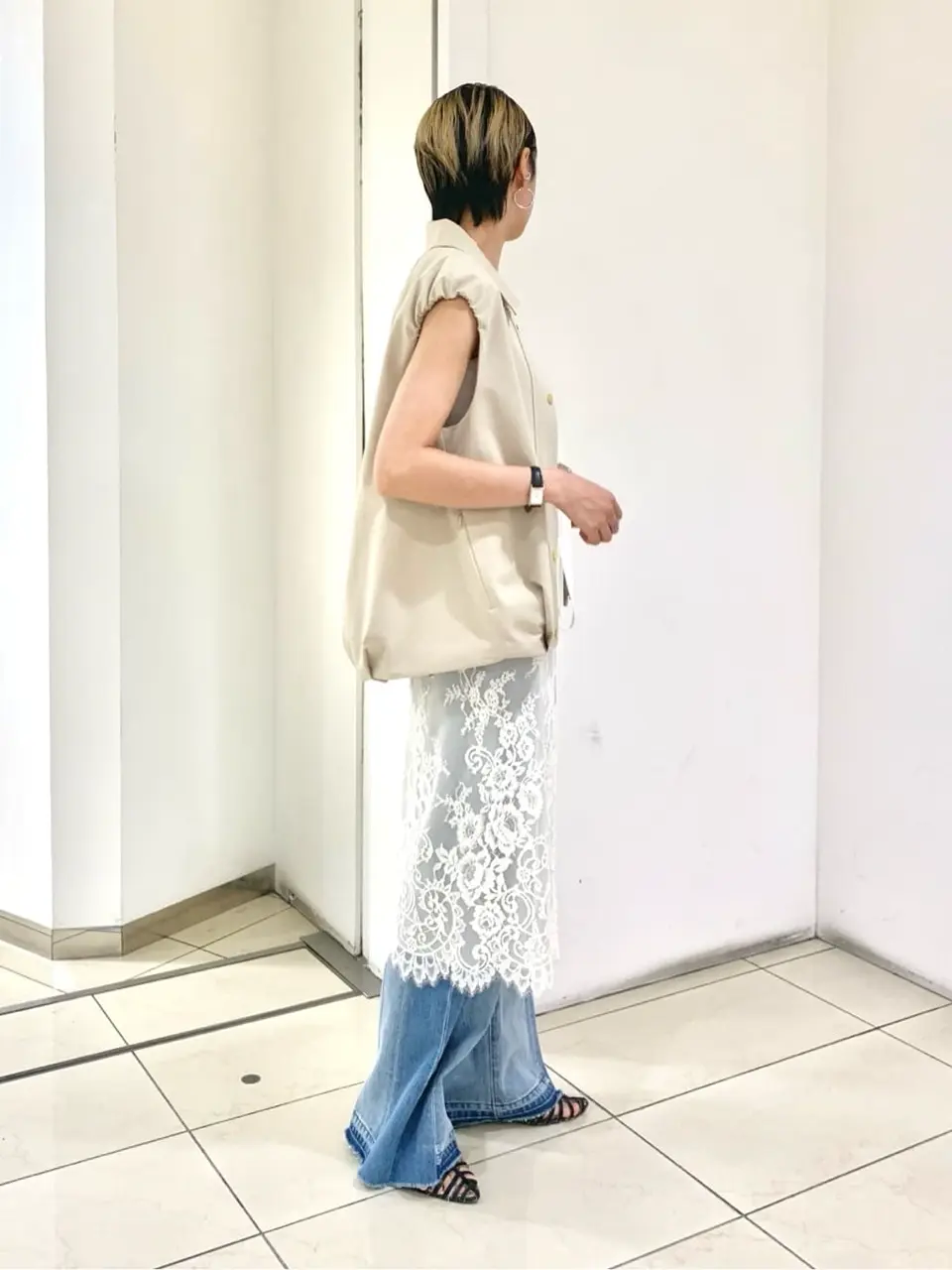 GRACE CONTINENTAL haruka iwasaki コーディネート画像