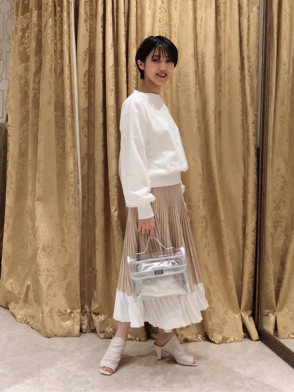 GRACE CONTINENTAL A.FUKUDA コーディネート画像