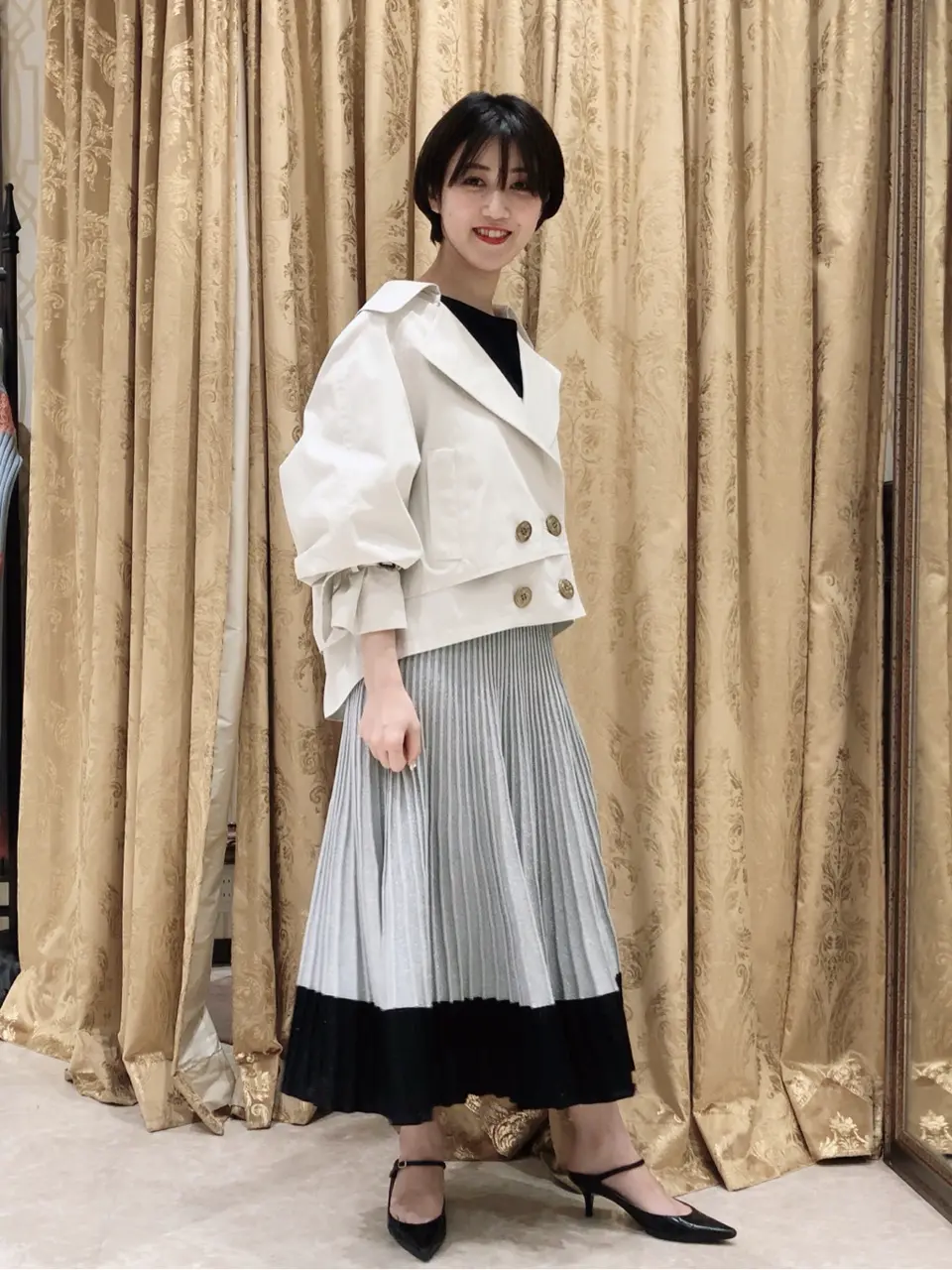 GRACE CONTINENTAL A.FUKUDA コーディネート画像