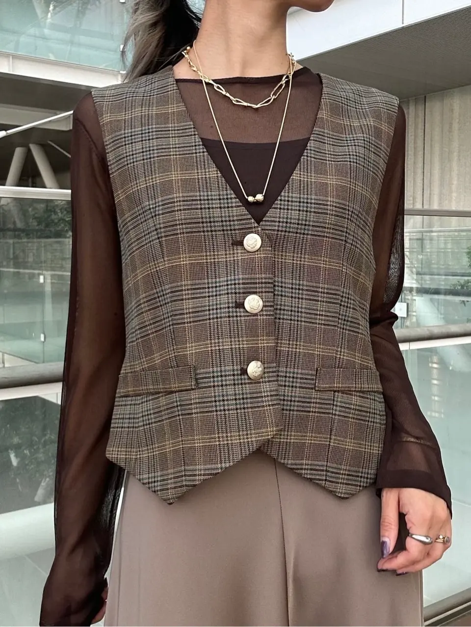 GRACE CONTINENTAL FUKUSHIMA YURIE コーディネート画像