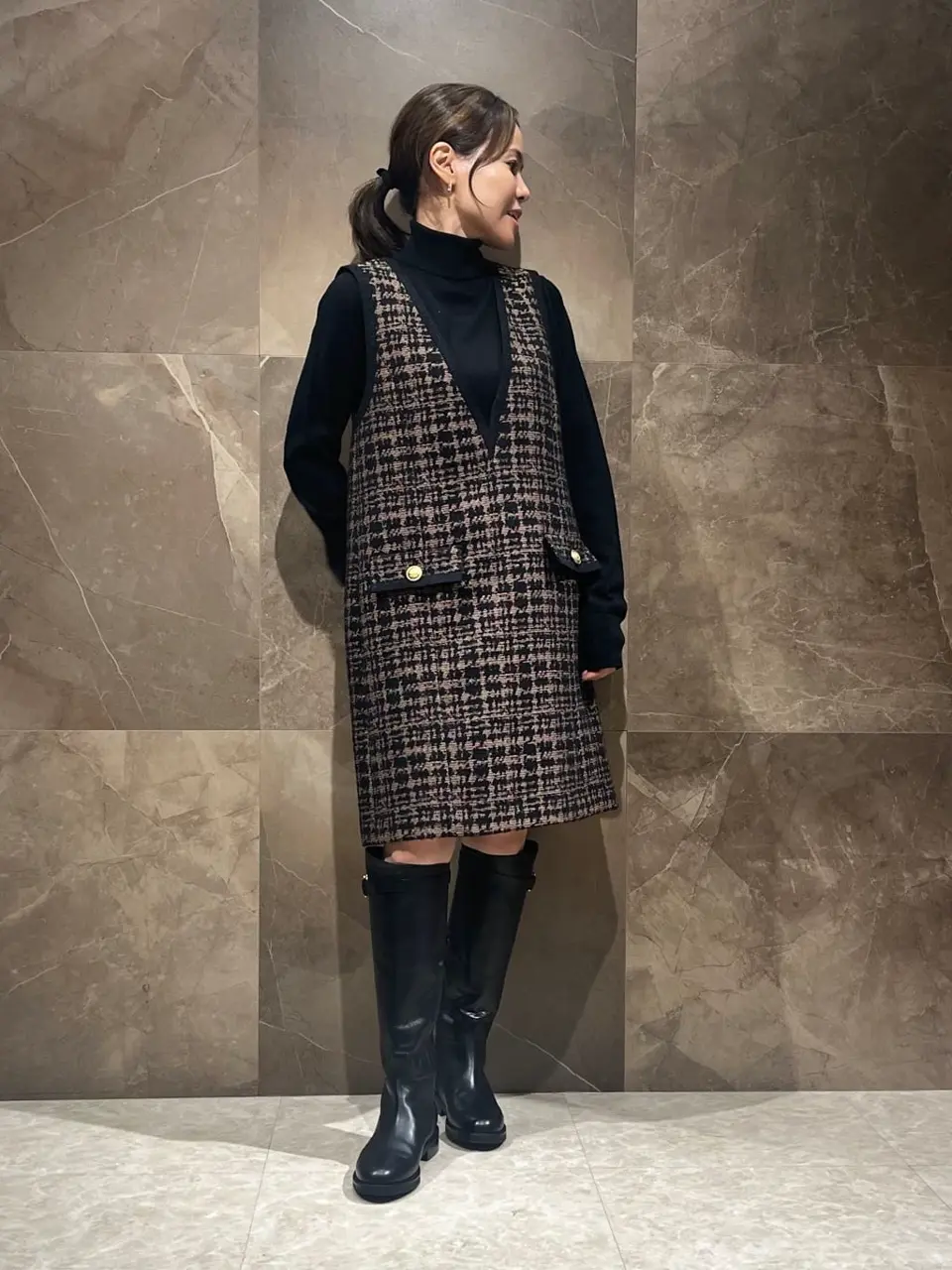 GRACE CONTINENTAL 穐山　香織 コーディネート画像