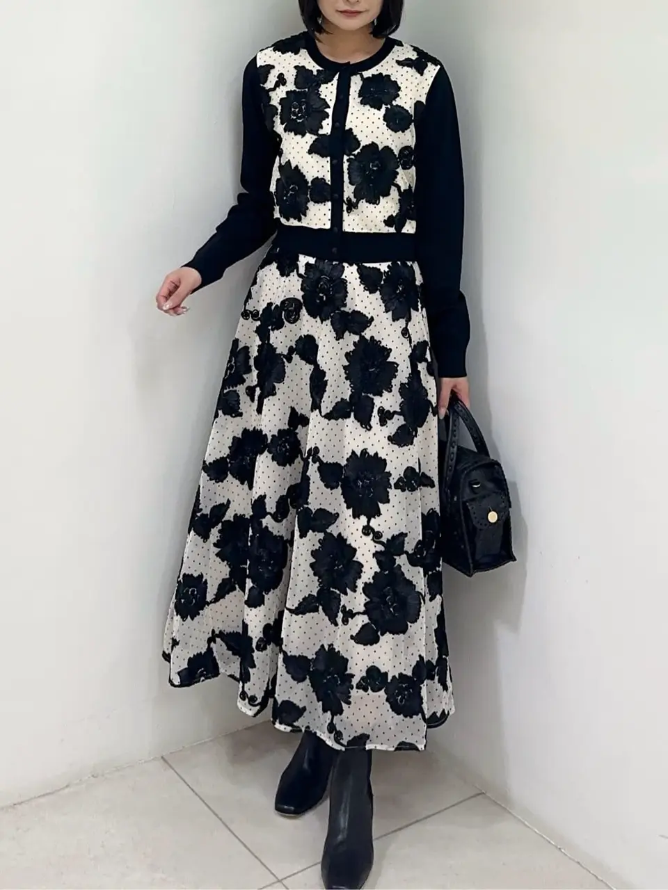 GRACE CONTINENTAL MORITA AI コーディネート画像