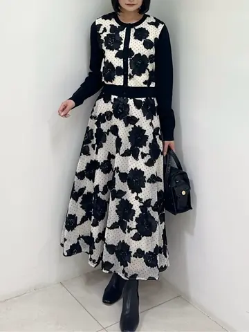 GRACE CONTINENTAL MORITA AI コーディネート画像