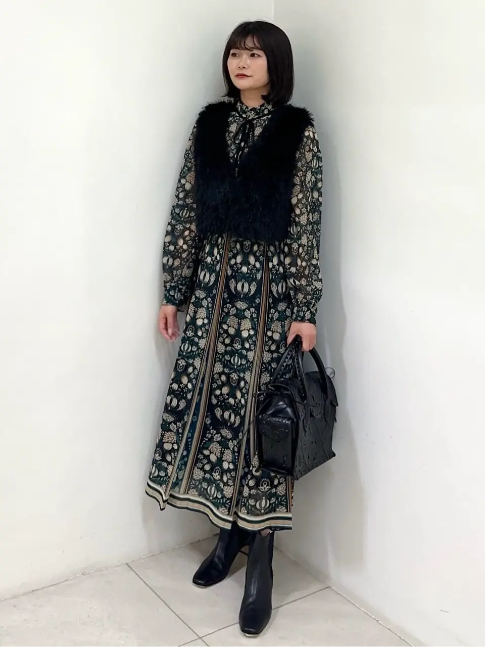 GRACE CONTINENTAL MORITA AI コーディネート画像