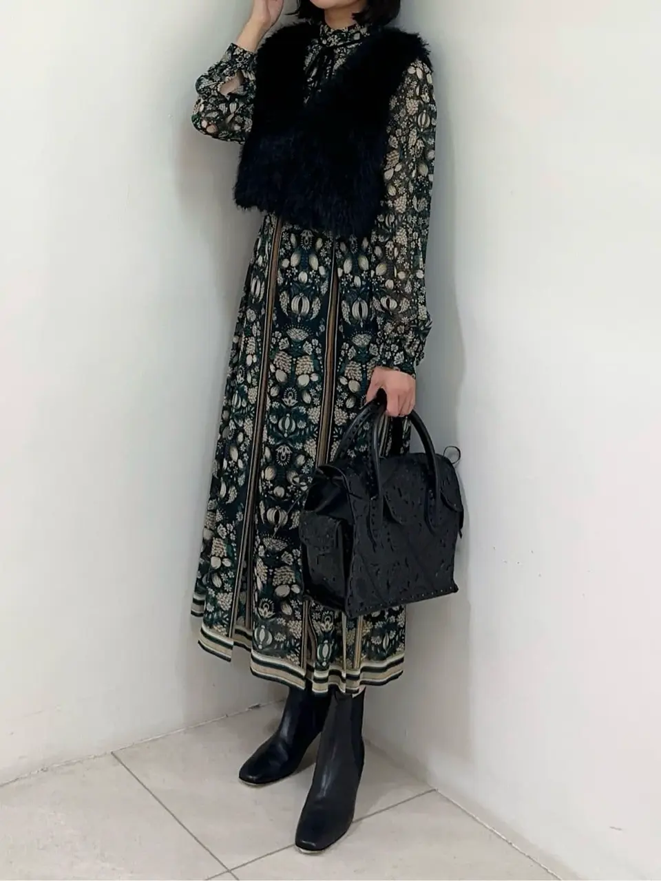 GRACE CONTINENTAL MORITA AI コーディネート画像