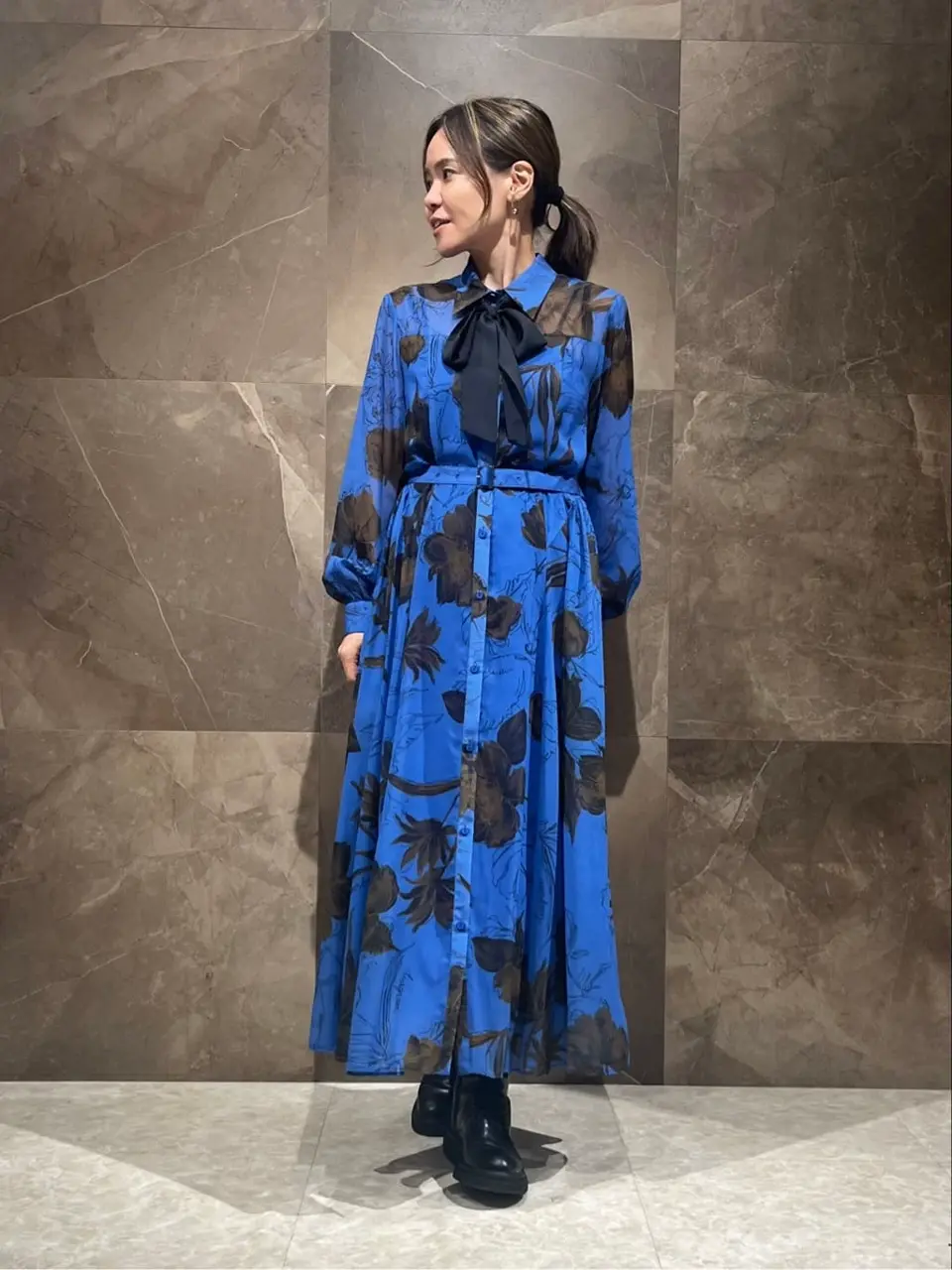 GRACE CONTINENTAL 穐山　香織 コーディネート画像