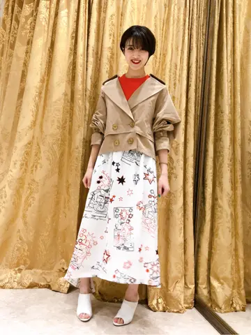 GRACE CONTINENTAL A.FUKUDA コーディネート画像