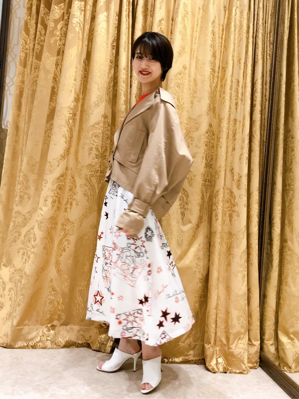 GRACE CONTINENTAL A.FUKUDA コーディネート画像