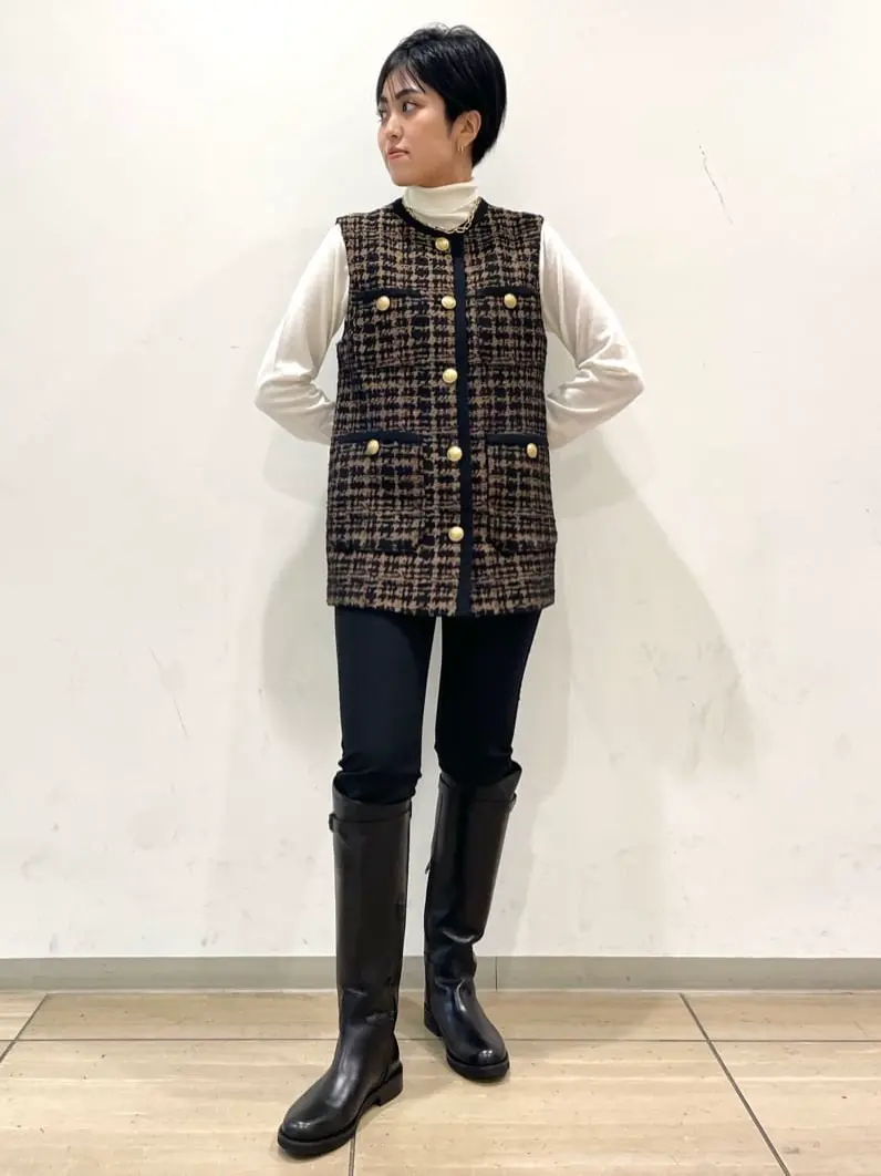 GRACE CONTINENTAL yoshi コーディネート画像