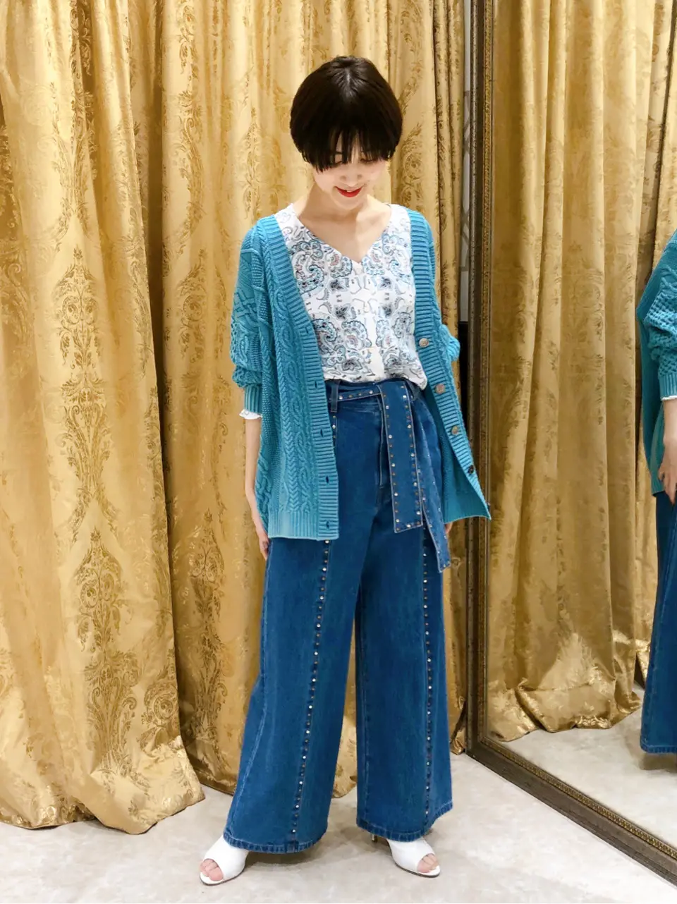 GRACE CONTINENTAL A.FUKUDA コーディネート画像