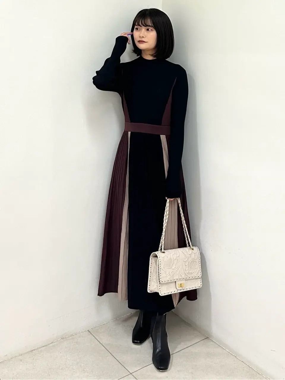 GRACE CONTINENTAL MORITA AI コーディネート画像