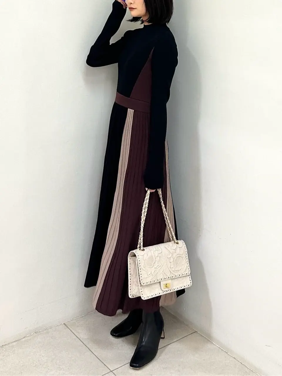 GRACE CONTINENTAL MORITA AI コーディネート画像