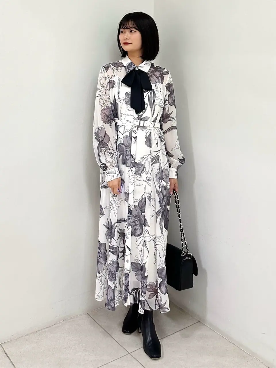 GRACE CONTINENTAL MORITA AI コーディネート画像