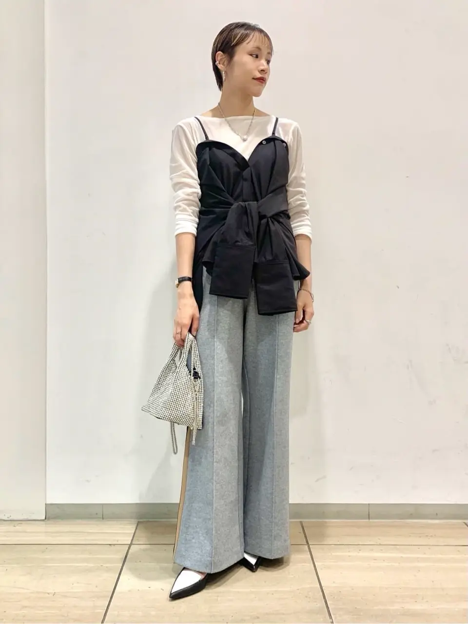 GRACE CONTINENTAL haruka iwasaki コーディネート画像